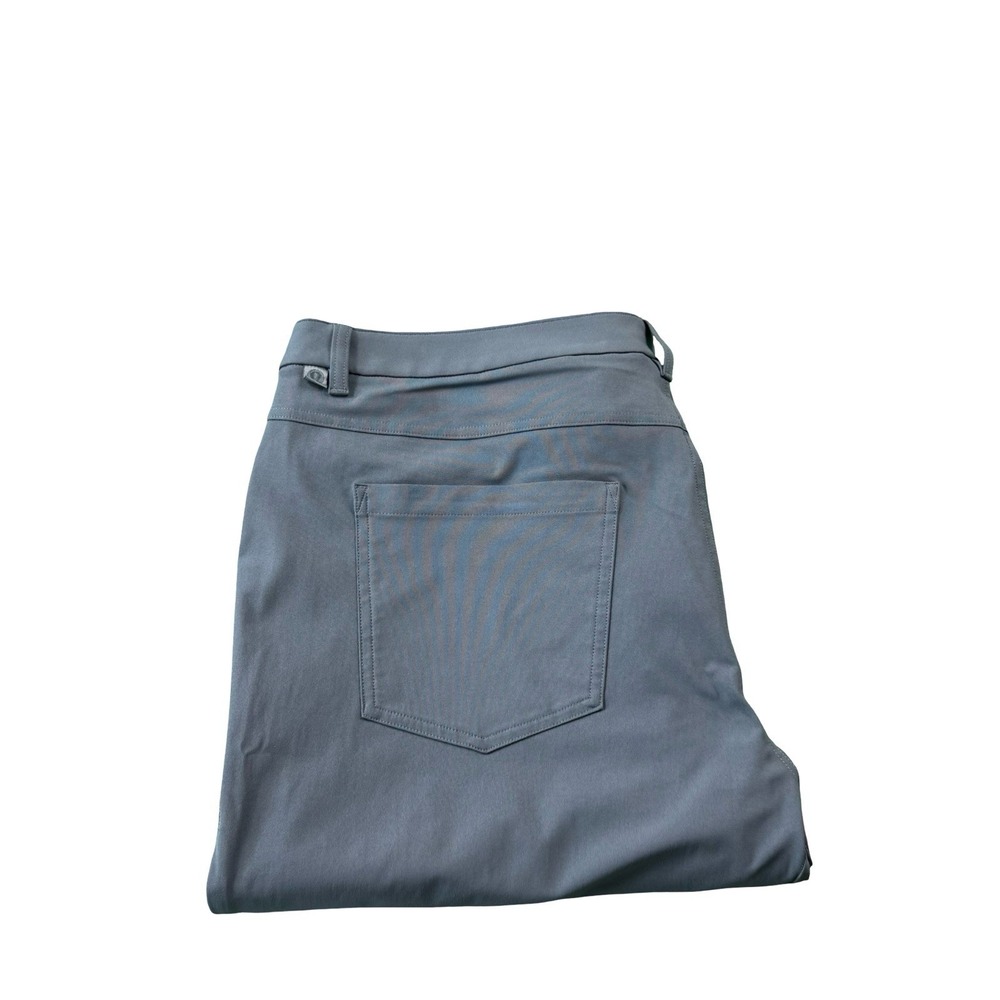 Lululemon Gray 5 Pocket ABC Performance Mens Chino Pant 40x32 LM5AQ9S